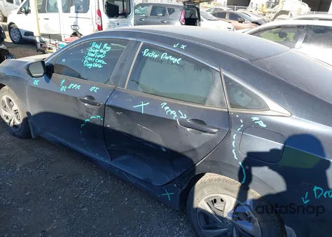 2020 Honda Civic Lx from USA, damaged, VIN 2HGFC2F6XLH593781